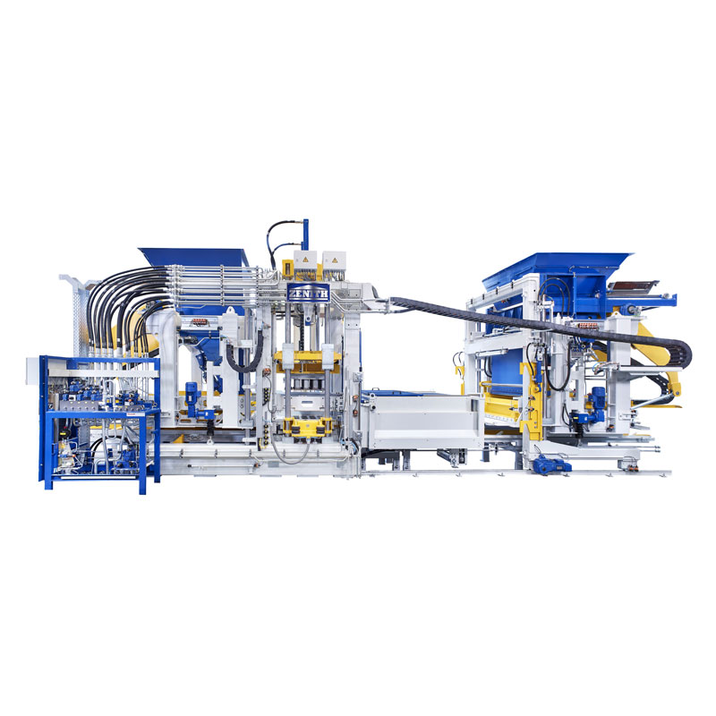 Vim li cas Block Consistency Zoo dua hauv German-Style Concrete Block Machine?